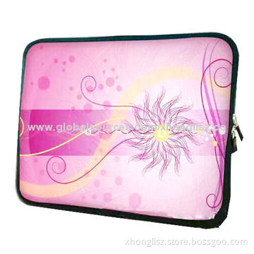 Cute, neoprene printing fabric, laptop sleeve